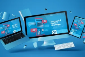 طراحی واکنش‌گرای سایت برای نمایش صحیح در موبایل، تبلت و دسکتاپ